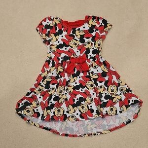 Disney Minnie Mouse Red and White Dress